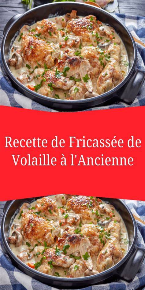 illustration fricassée poulet légère