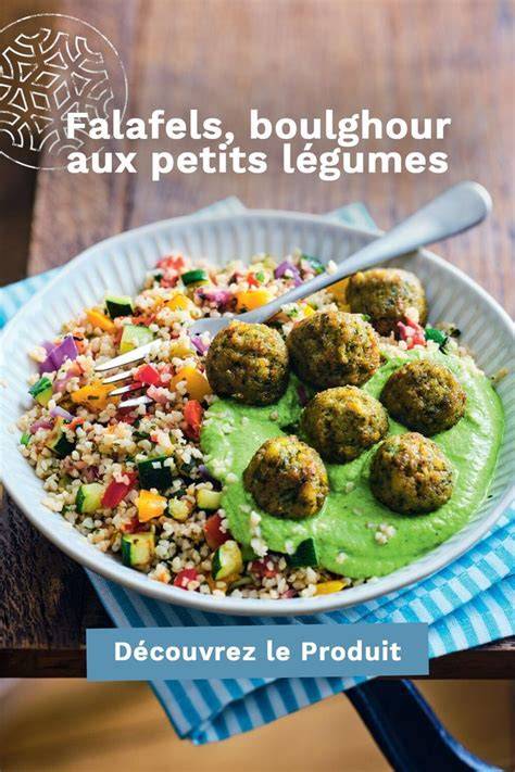 falafels legumes etapes visuel