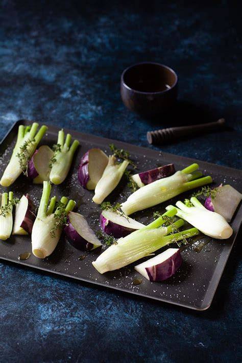 photo légumes rôtis fenouil chou-rave