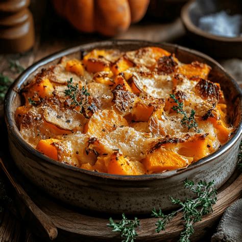gratin butternut patate douce illustration
