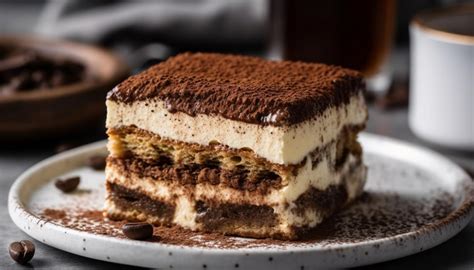 Préparation d'un tiramisu dans un grand plat de service