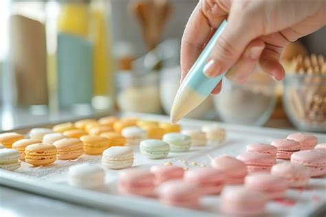 Infographie: Étapes clés de la préparation des macarons et conseils KitchenAid