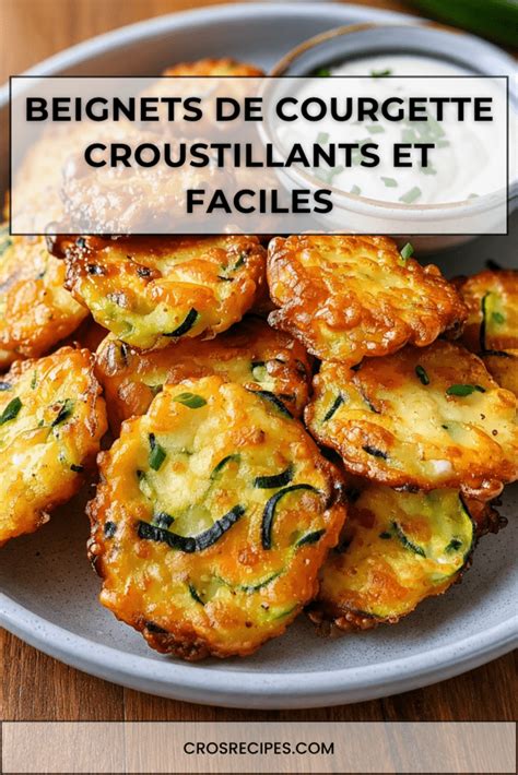 Beignets de courgette prêt à être frits