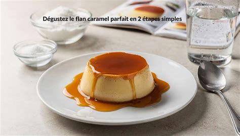 caramel dessert étapes photographies