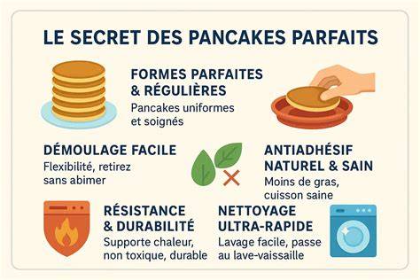 Infographie: Astuces cuisson et astuces cuisson pour pancakes