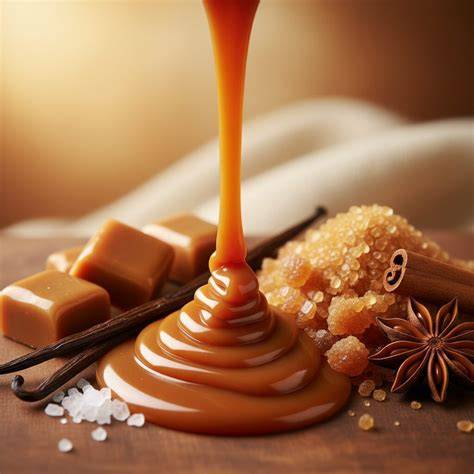 texture et caramel du biko