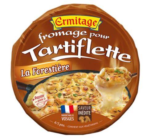 fromage tartiflette Ermitage et emballage 450 g