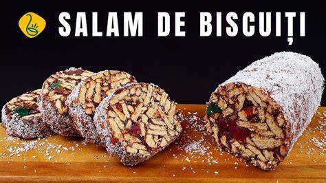 salame de biscuiti illustration croquante