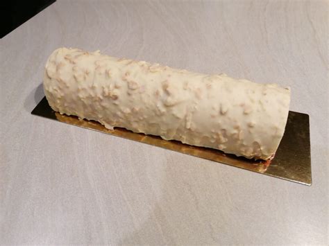 glaçage rocher amandes chocolat blanc