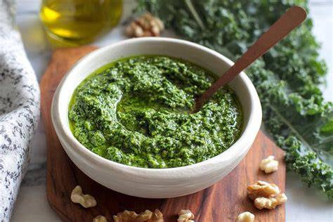 pesto kale noisettes infographie