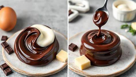 infographie ganache montée étape par étape