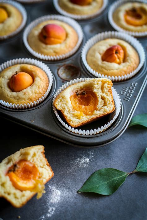 Muffins aux abricots cuisson moelleuse