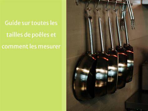 Infographie sur les dimensions des poêles géantes et le matériel nécessaire