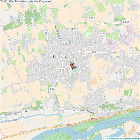 Carte montrant l’emplacement du laboratoire à Fondettes et de la boutique