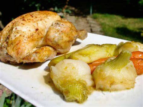 Coquelet et légumes mijotés dans Cookeo avec herbes et olives