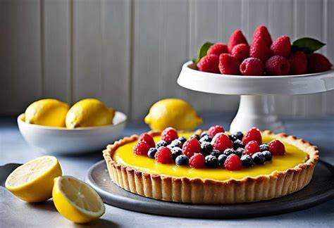 Schéma d’équilibre saveurs tartes citron et fruits