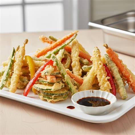 illustration beignets tempura légumes