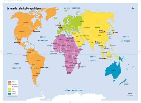carte des pays et origine des pavlovas