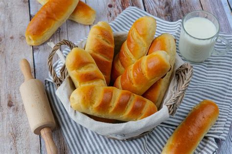 Illustration: schéma de la pâte à pain au lait avec réseau glutineux
