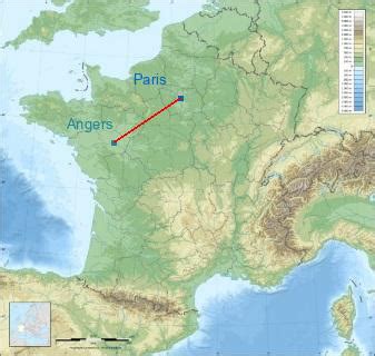 infographie: carte des itinéraires professionnels entre Bordilla, Paris et Angers