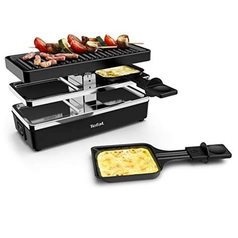Infographie comparatif appareils raclette pour 2