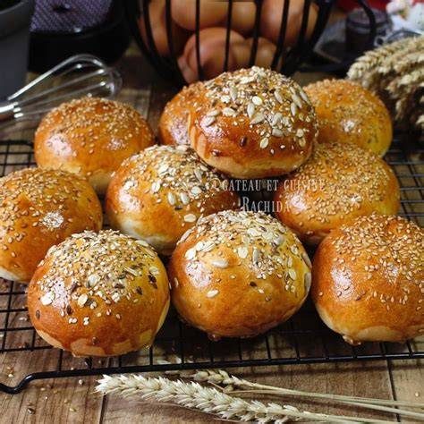 Pain burger buns : étapes et cuisson