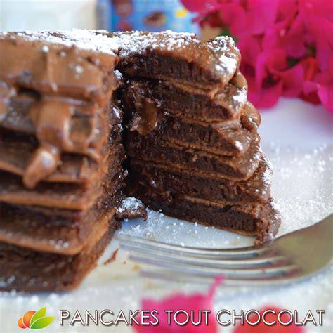pancakes chocolat coeur fondant Van Houten