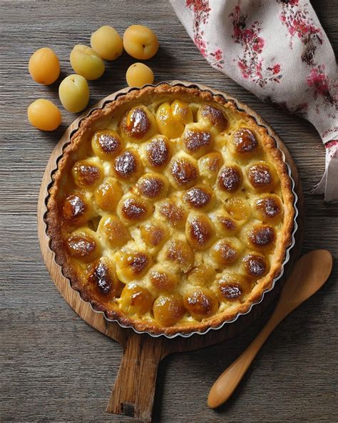 illustration tarte mirabelles alsace