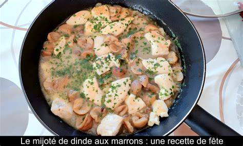 illustration recette mijoté dinde Thermomix