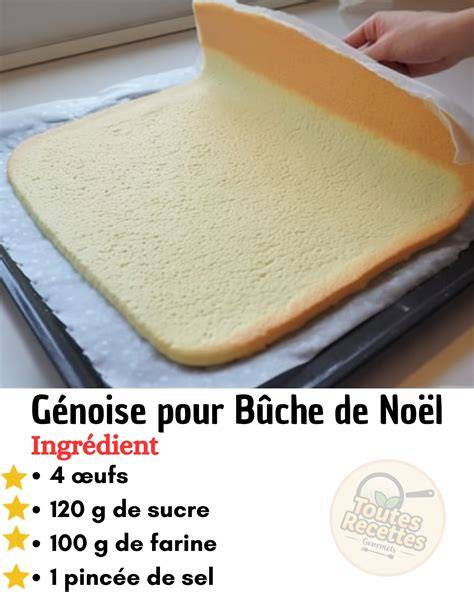 Génoise prête à être utilisée : étapes et texture légère