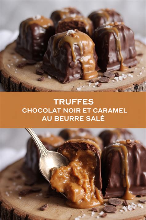 caramel au beurre salé et ganache chocolat