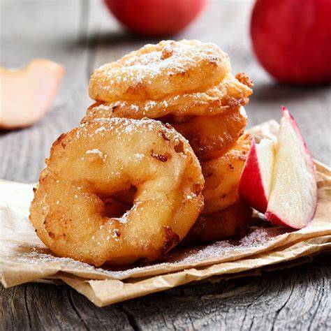 Infographie: étapes claires pour réaliser les beignets de pommes