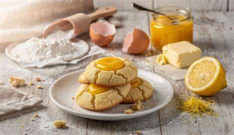 image de biscuits au citron empreintes