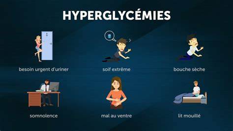 Carte interactive: facteurs déclenchants de l'hyperglycémie et leurs effets