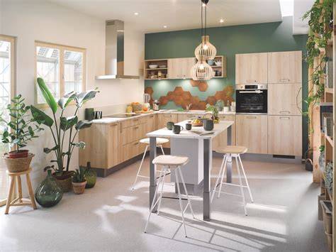 illustration cuisines en kit et styles