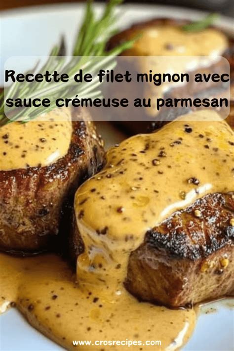 Image d’un filet mignon doré avec sauce à la moutarde et accompagnements