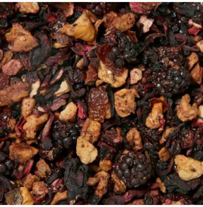 illustration thés glacés et fruits rouges