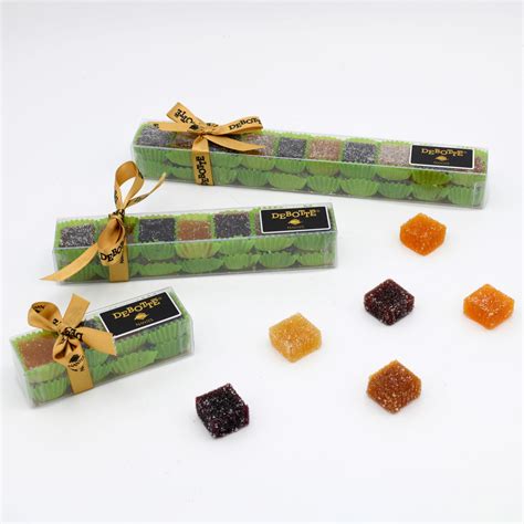 Assortiment coloré de pâtes de fruits