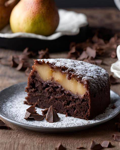 gâteau poire chocolat ingrédients et cuisson