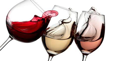 verres de vin blanc moelleux et pétillant rosé