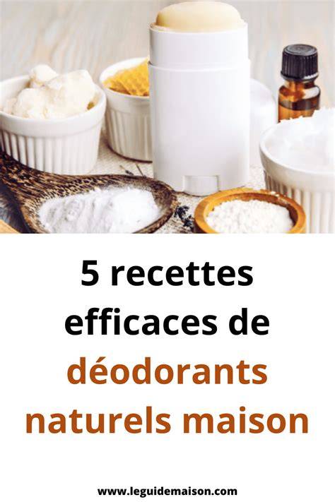 graphique comparaison déodorants naturels vs chimiques