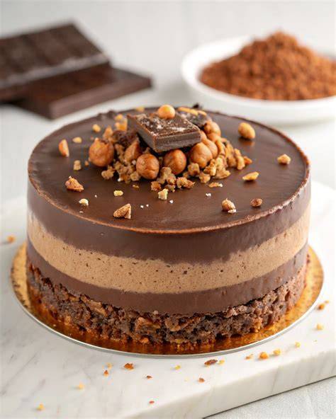 croquant praliné biscuit base entremets