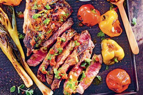 Plancha et flamme pour sauce au barbec