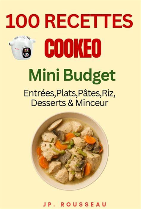 illustration recettes Cookeo économiques