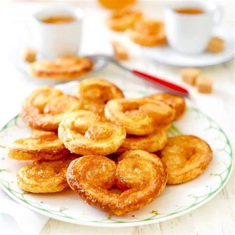 Palmiers au caramel illustration et étapes