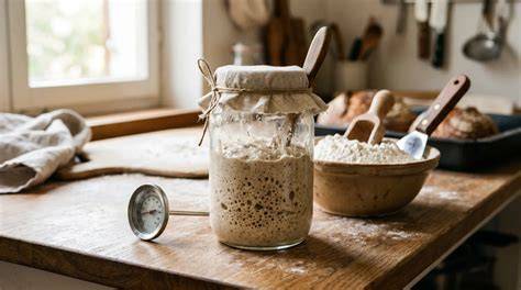levain bulle et odeur yaourt
