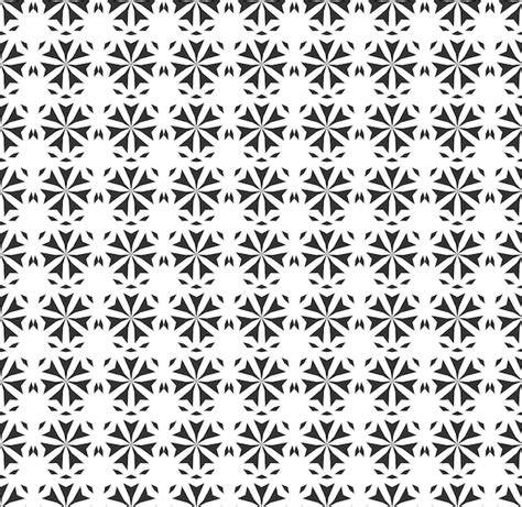 Infographie: Motif noir et blanc en petits pois - répétition et variations
