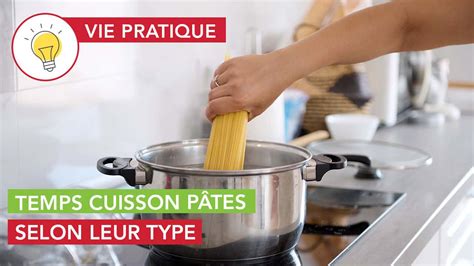 Schéma de cuisson des pâtes demi-complet