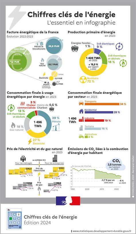 Infographie comparaison de débit et consommation