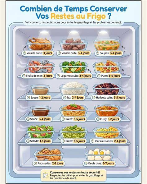 Infographie: cycle d’utilisation des restes de pâte et idées de transformation